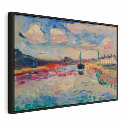 Leinwandbild - Henri Matisse – Canal du Midi