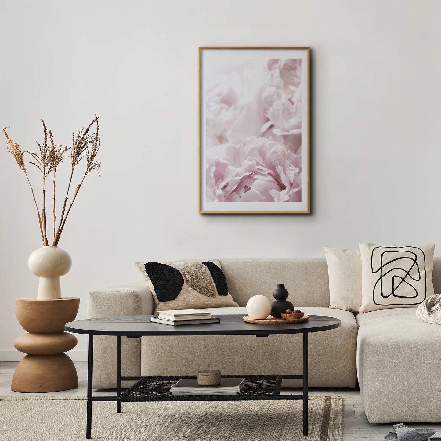 Poster - Fluffy Peonies