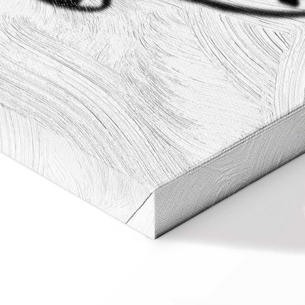 Leinwandbild - Cat Relaxing (1 Part) Vertical