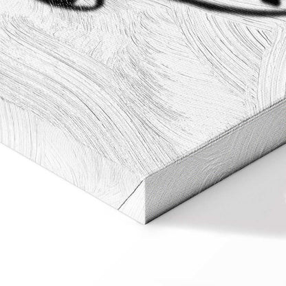 Leinwandbild - Cat Relaxing (1 Part) Vertical