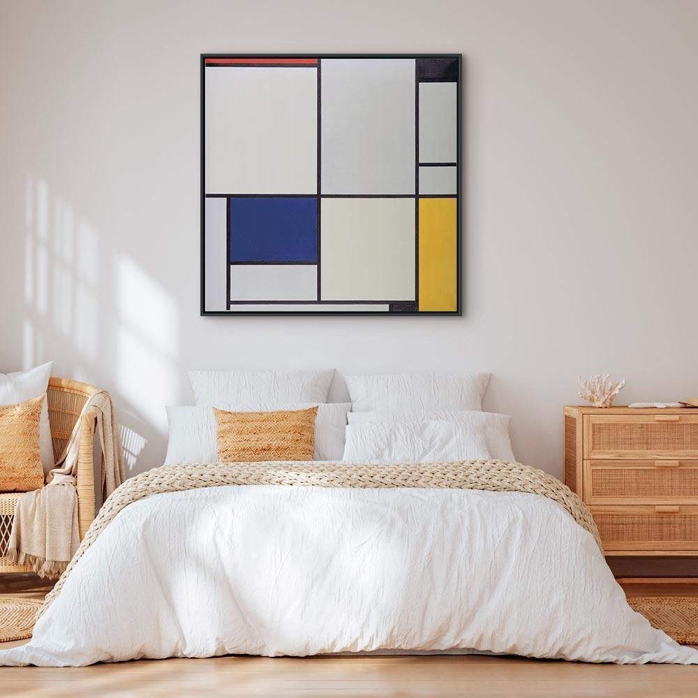 Leinwandbild - Piet Mondrian – Tableau I
