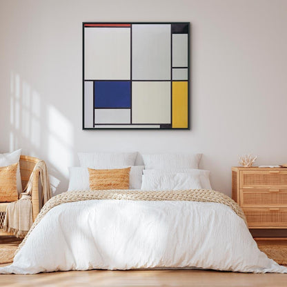 Leinwandbild - Piet Mondrian – Tableau I