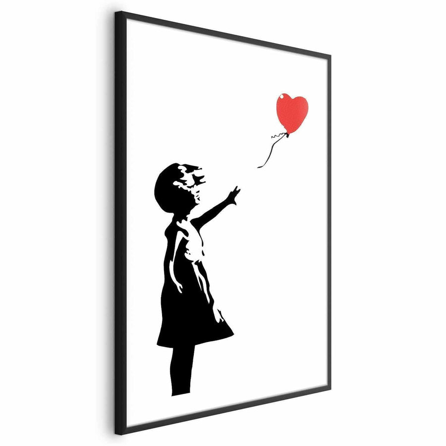 Poster - Girl with a Balloon Artgeist