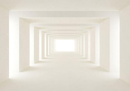 Fototapete Into the Light – Mystische Lichtstimmung für dein Zuhause