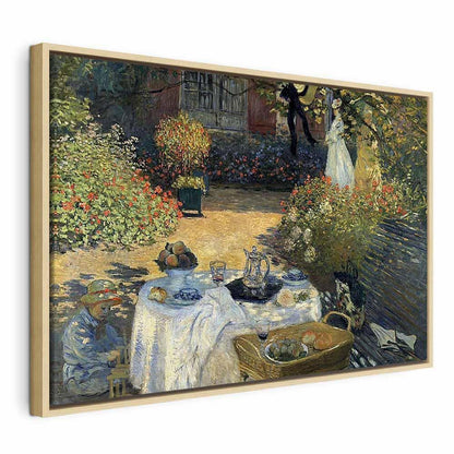 Leinwandbild - Claude Monet – The Luncheon (Argenteuil)