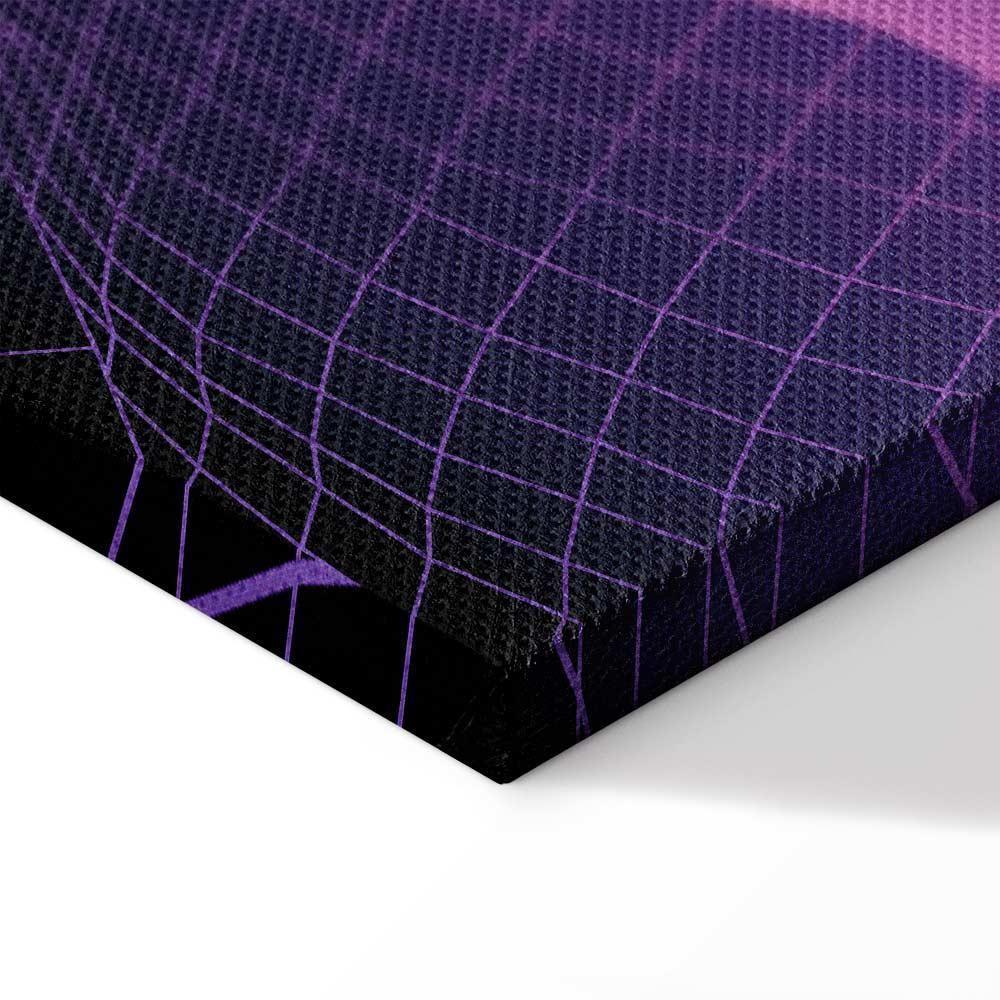 Leinwandbild - Futuristic landscape 2 (1 Part) Wide