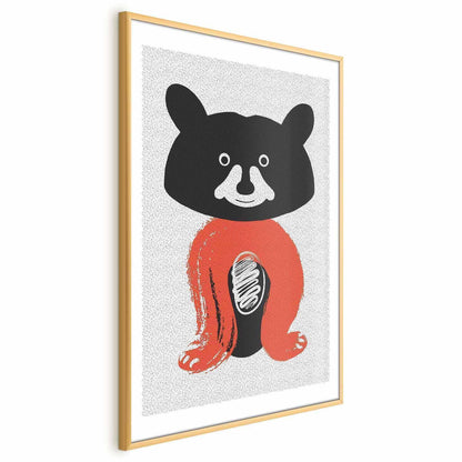 Poster - Friendly Mr Raccoon Artgeist