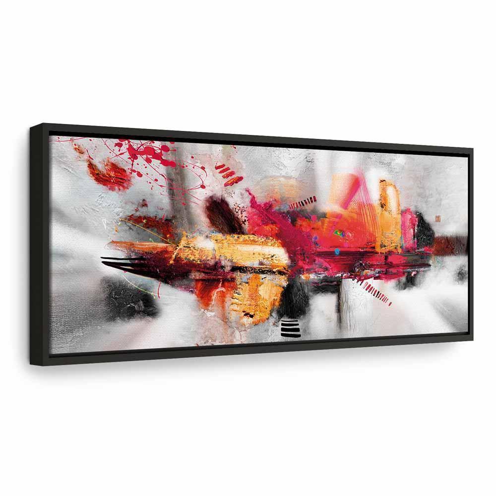 Leinwandbild - Colourful Installation (1 Part) Narrow