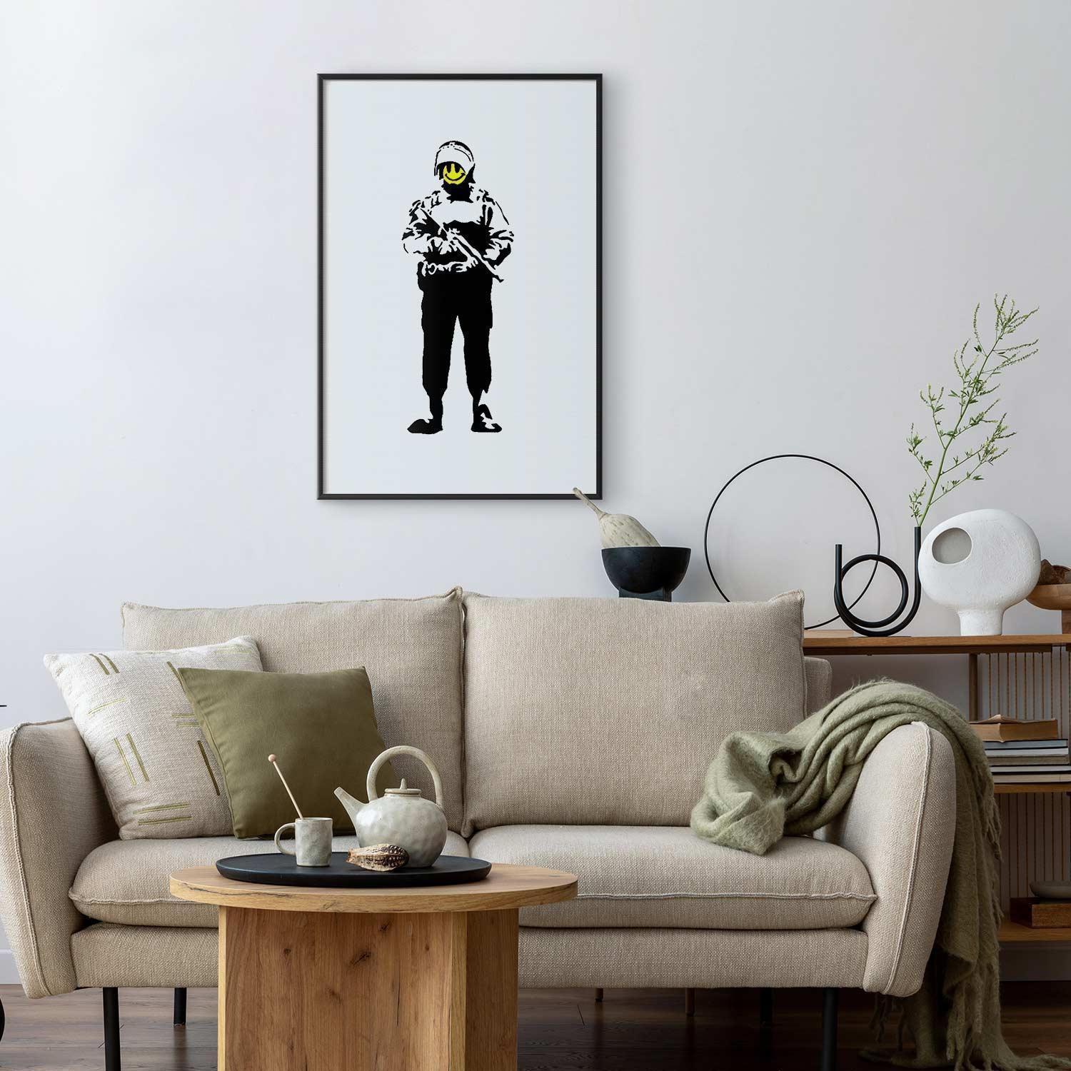 Poster - Smiling Policeman Artgeist