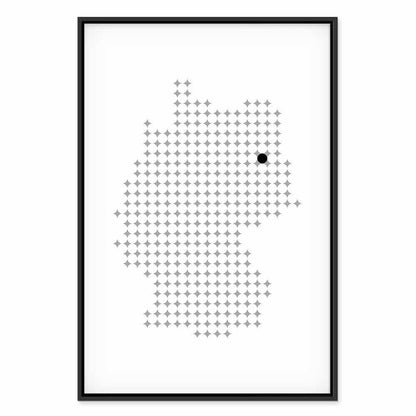 Leinwandbild - Germany (1 Part) Vertical