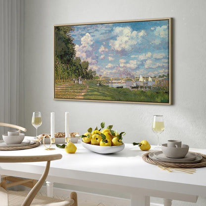 Leinwandbild - Claude Monet – The Port at Argenteuil