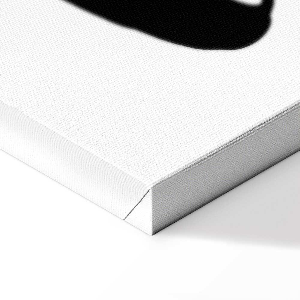 Leinwandbild - Black Love (1 Part) Vertical