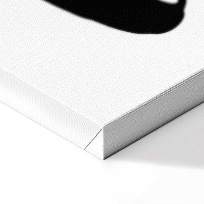 Leinwandbild - Black Love (1 Part) Vertical