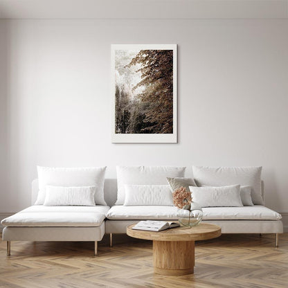 Leinwandbild - Sepia Park (1 Part) Vertical