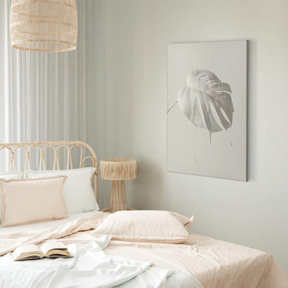 Leinwandbild - Bright Monstera (1 Part) Vertical