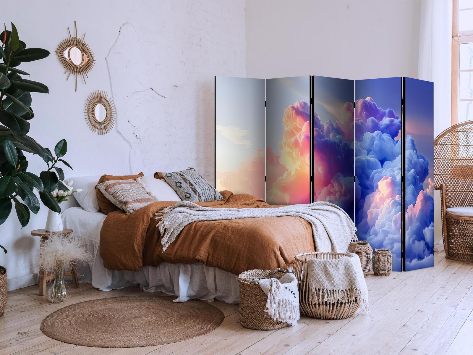 Paravent - Clouds Like Painted: Artistic Brushes of Dawn Painting the Sky Artgeist