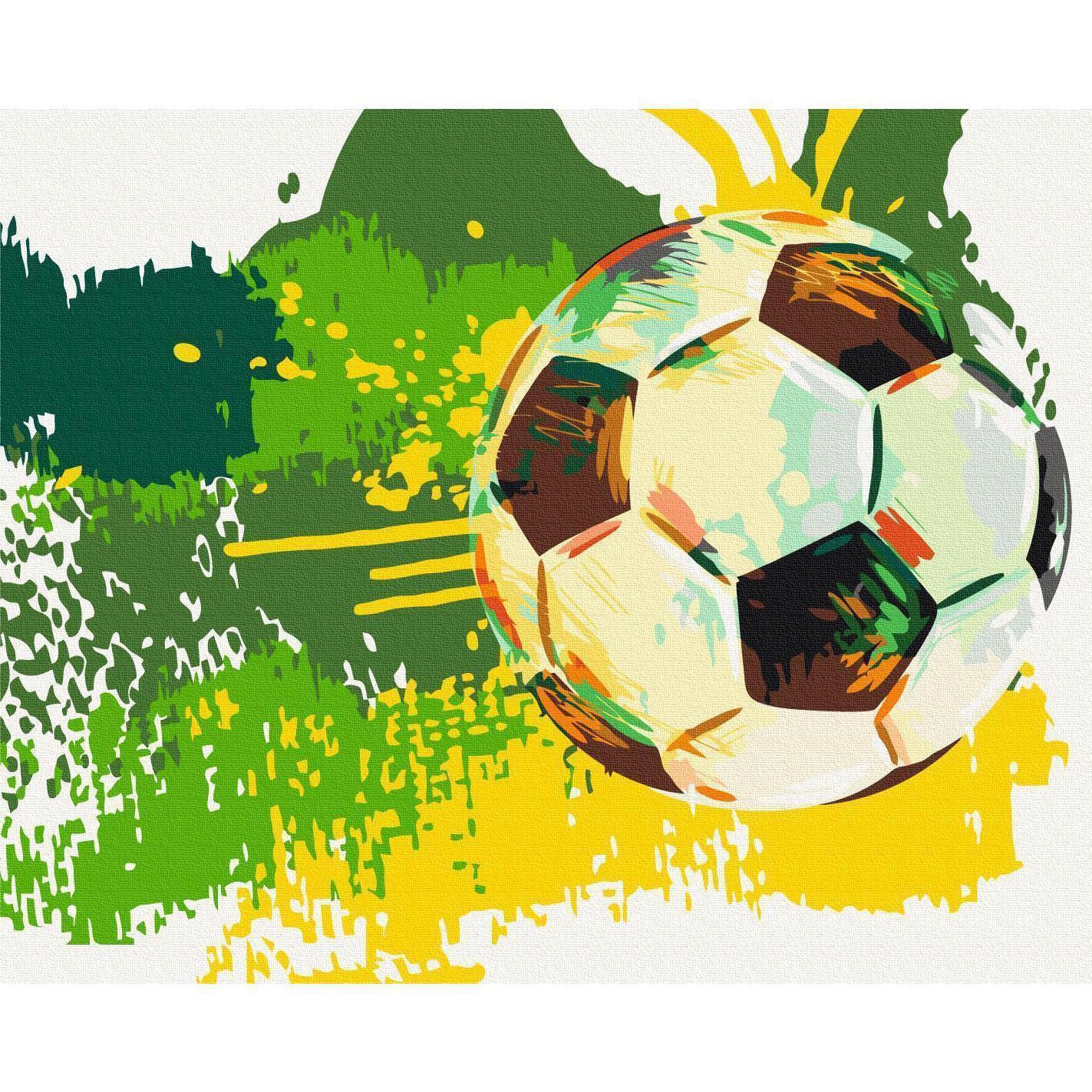 Malen nach Zahlen - Football Emotions