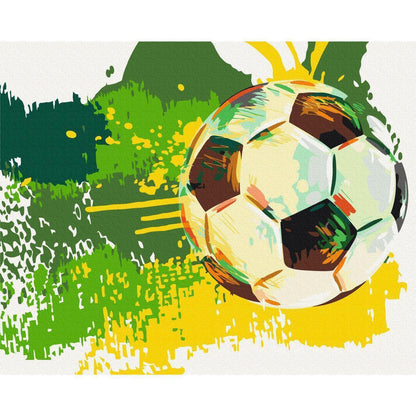 Malen nach Zahlen - Football Emotions