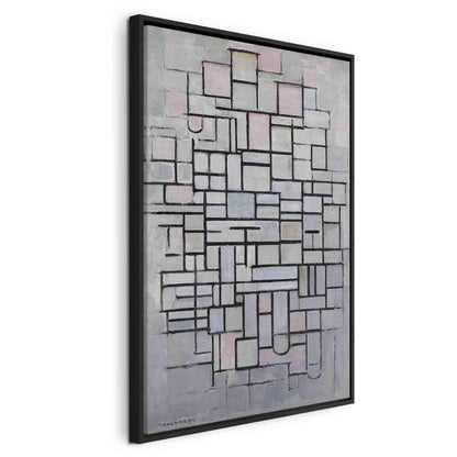 Leinwandbild - Composition No IV (Piet Mondrian) Artgeist