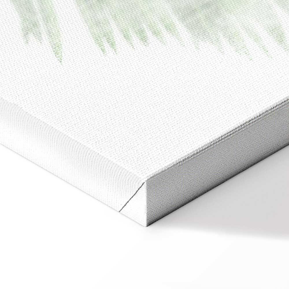 Leinwandbild - Velvet Green (1 Part) Vertical