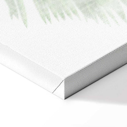 Leinwandbild - Velvet Green (1 Part) Vertical