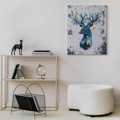 Malen nach Zahlen - Nightly Deer