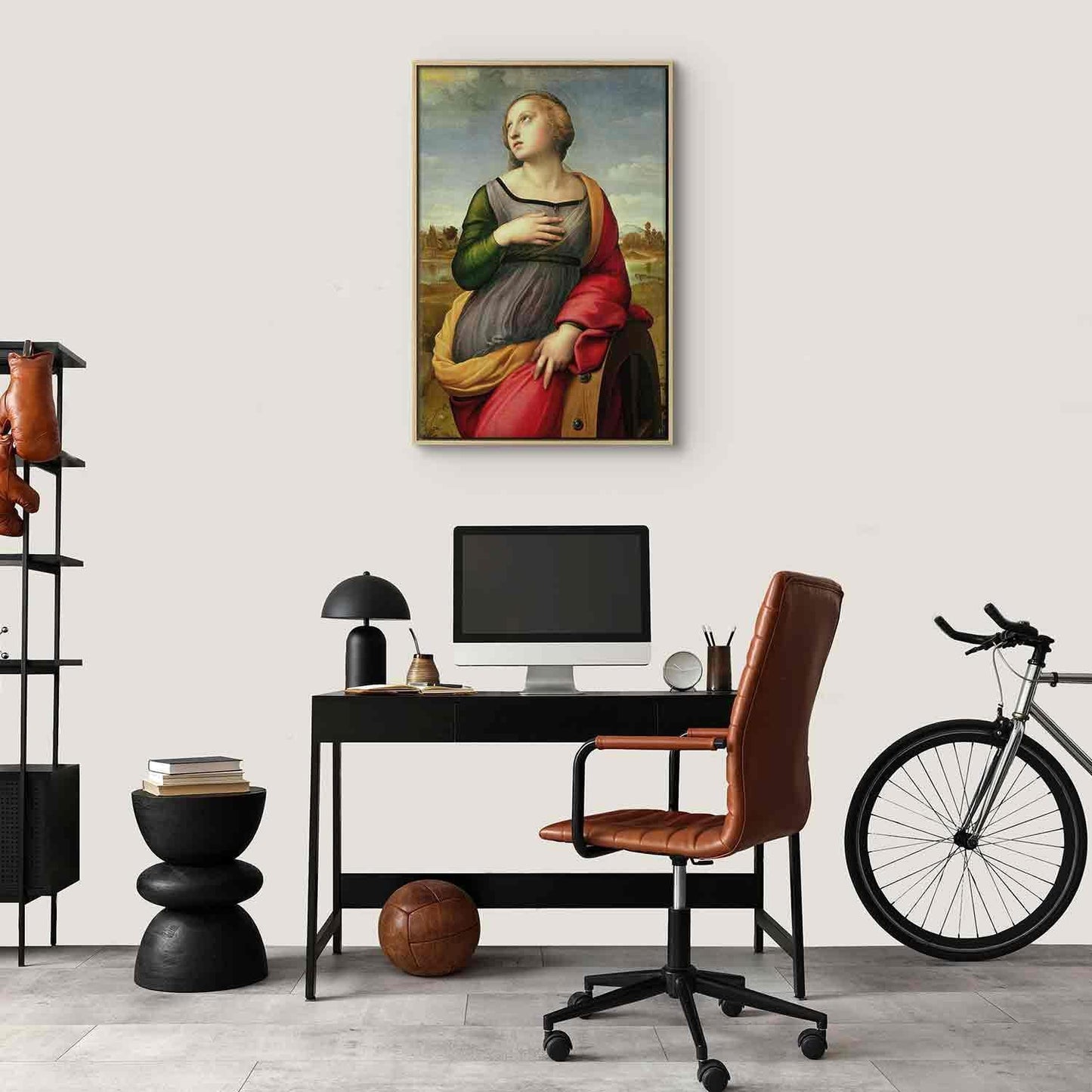 Leinwandbild - Rafael Santi – St Catherine of Alexandria