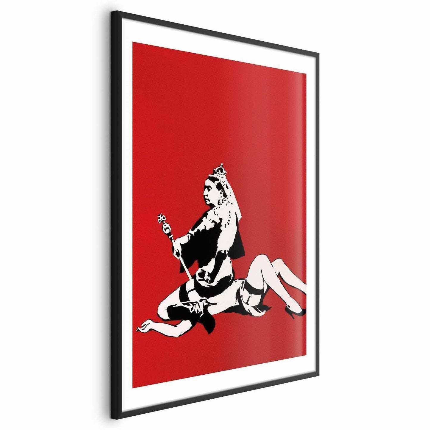 Poster - Banksy: Queen Victoria Artgeist
