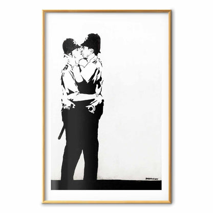 Poster - The Policemen's Kiss