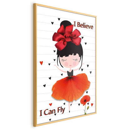 Poster - I Believe I Can Fly Artgeist