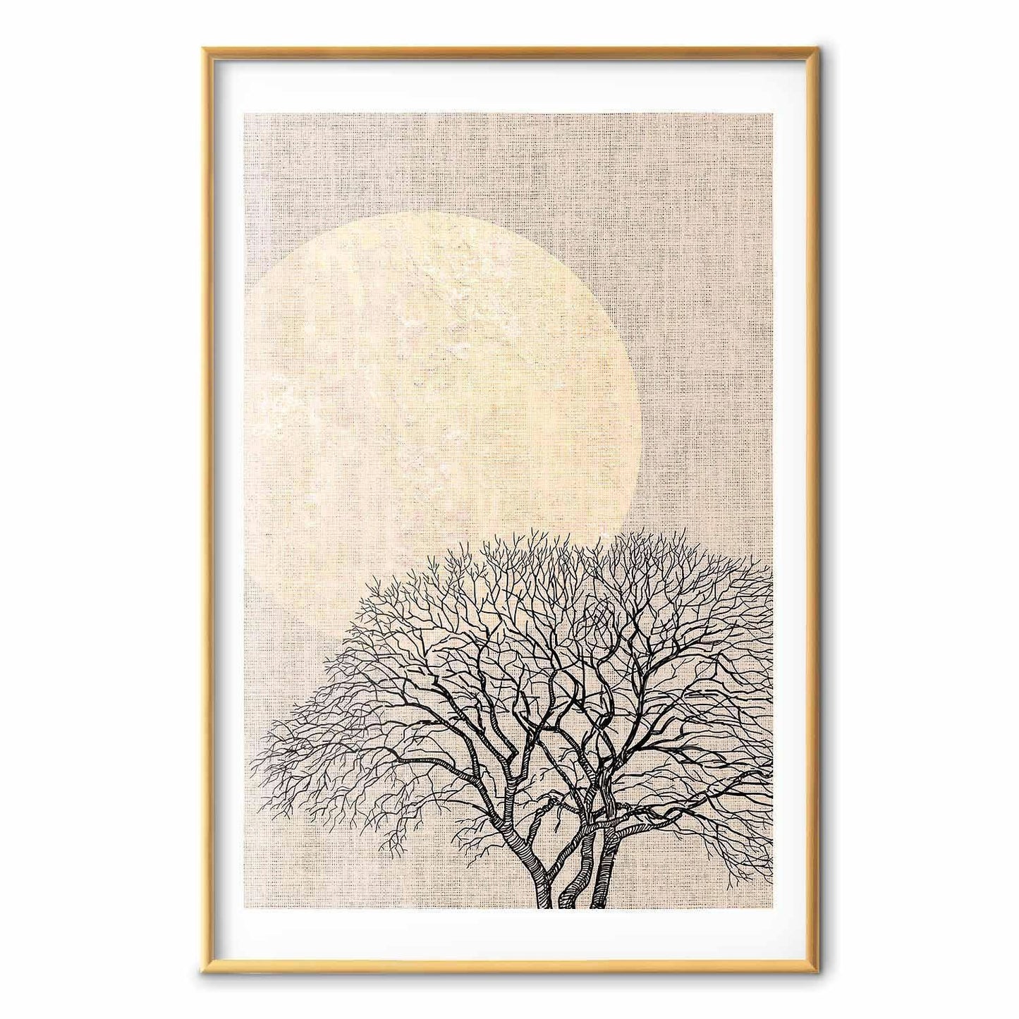 Poster - Morning Full Moon