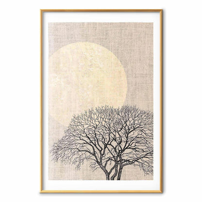 Poster - Morning Full Moon