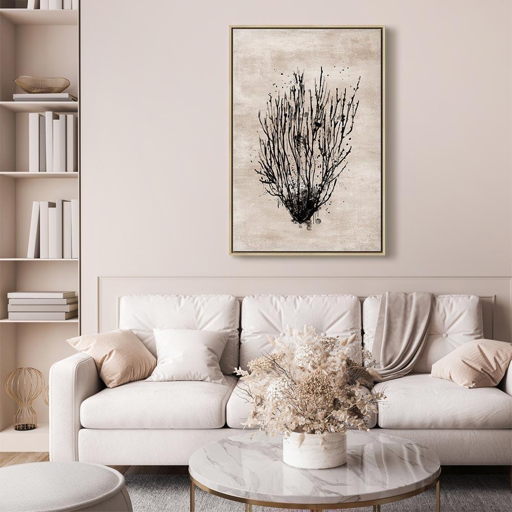 Leinwandbild - Sea Thickets (1 Part) Vertical