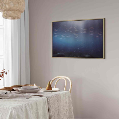 Leinwandbild - Fish in the depths