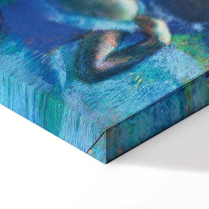 Leinwandbild - Edgar Degas – Blue Dancers II