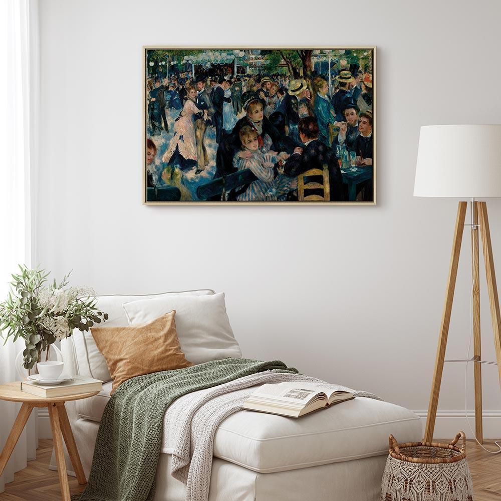 Leinwandbild - Pierre-Auguste Renoir – Dance at the Moulin de la Galette