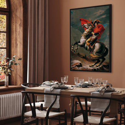 Leinwandbild - Jacques-Louis David – Napoleon Crossing the Alps