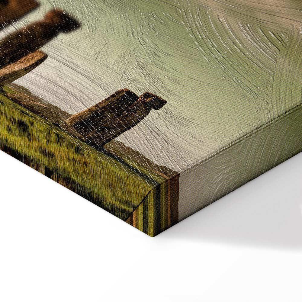 Leinwandbild - Clouds Over Stonehenge (1 Part) Vertical