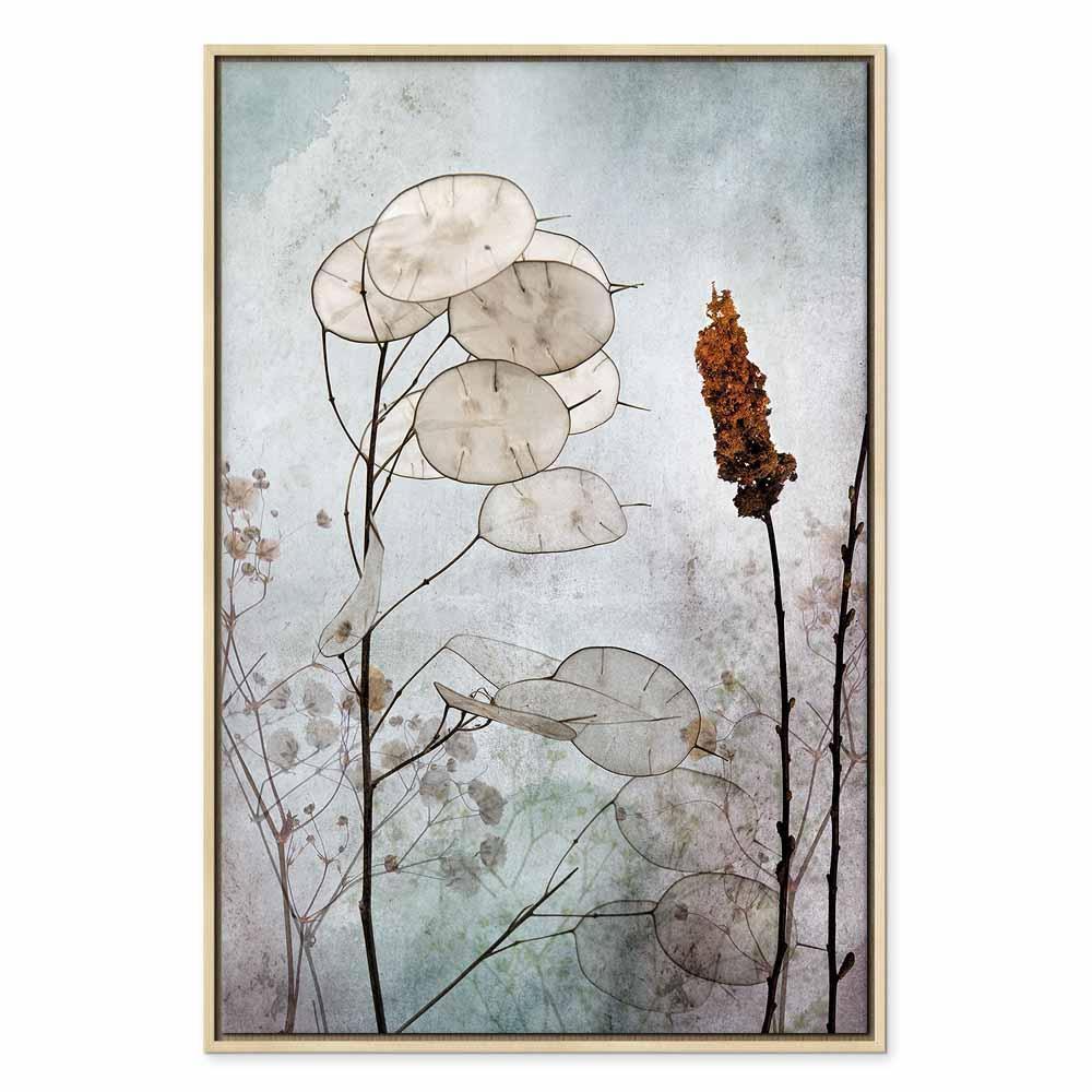 Leinwandbild - Lunaria Fruits (1 Part) Vertical