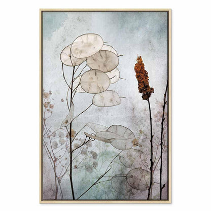 Leinwandbild - Lunaria Fruits (1 Part) Vertical