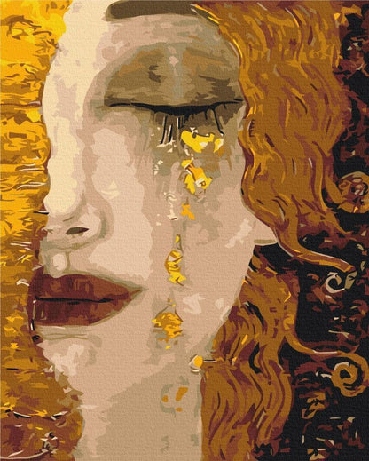 Malen nach Zahlen - Gustav Klimt – Golden Tears