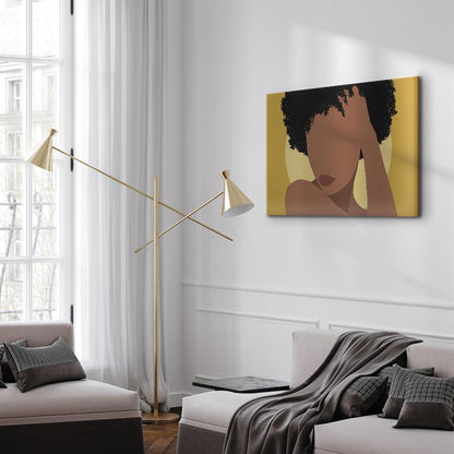 Leinwandbild - Invisible Gaze (1 Part) Wide