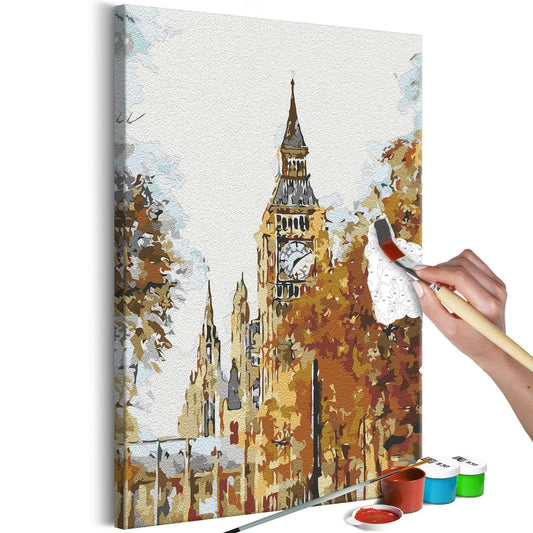 Malen nach Zahlen - Autumn in London