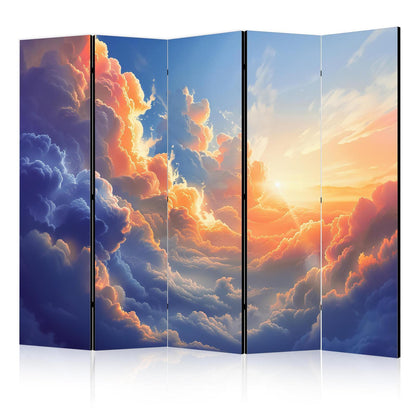 Paravent - Sunset Over a Cloudy Sea: A Marvelous Symphony of Colors Artgeist