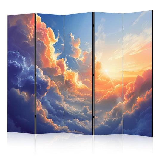 Paravent - Sunset Over a Cloudy Sea: A Marvelous Symphony of Colors Artgeist
