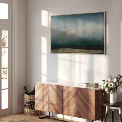 Leinwandbild - Caspar David Friedrich – The Monk by the Sea