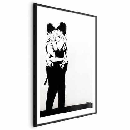 Poster - The Policemen's Kiss Artgeist