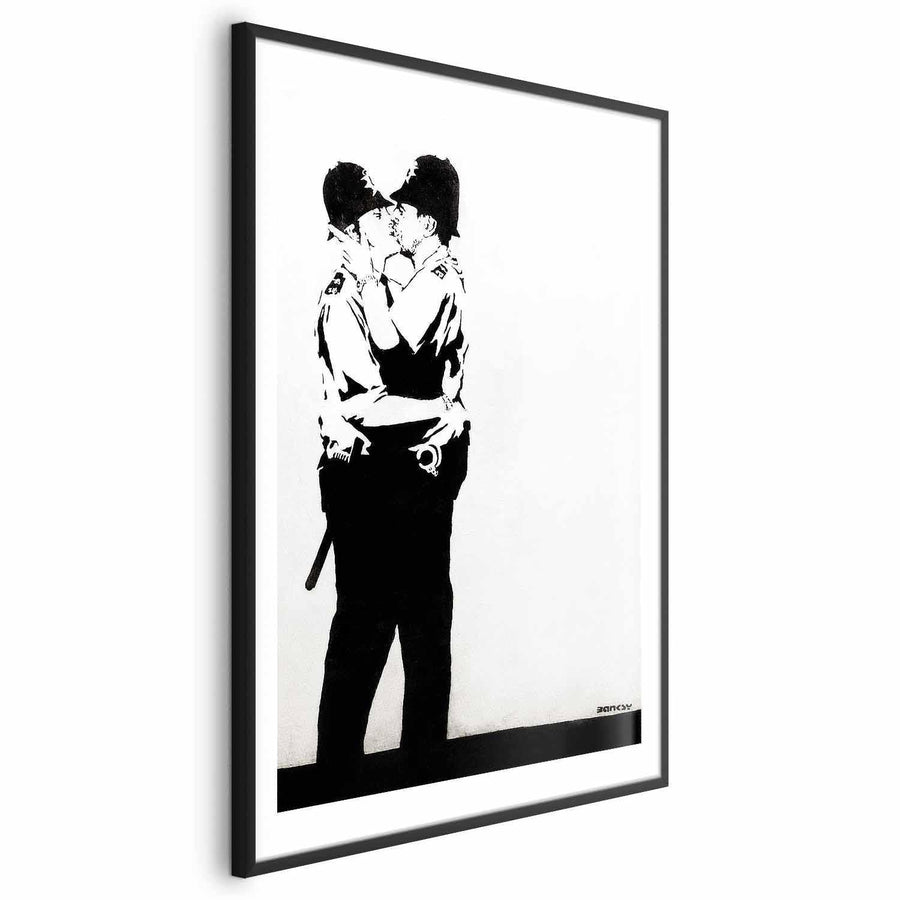 Poster - The Policemen's Kiss Artgeist