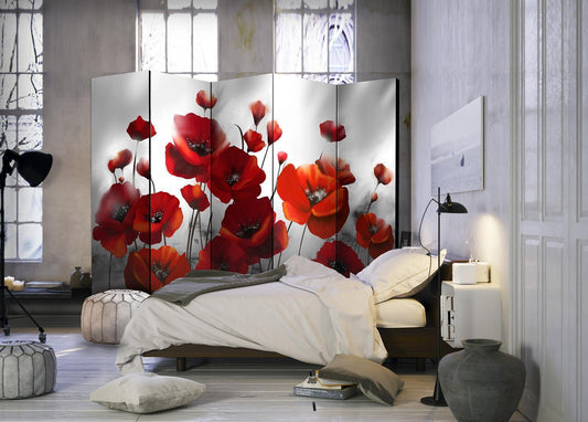 Paravent - Poppies in the Moonlight II Artgeist