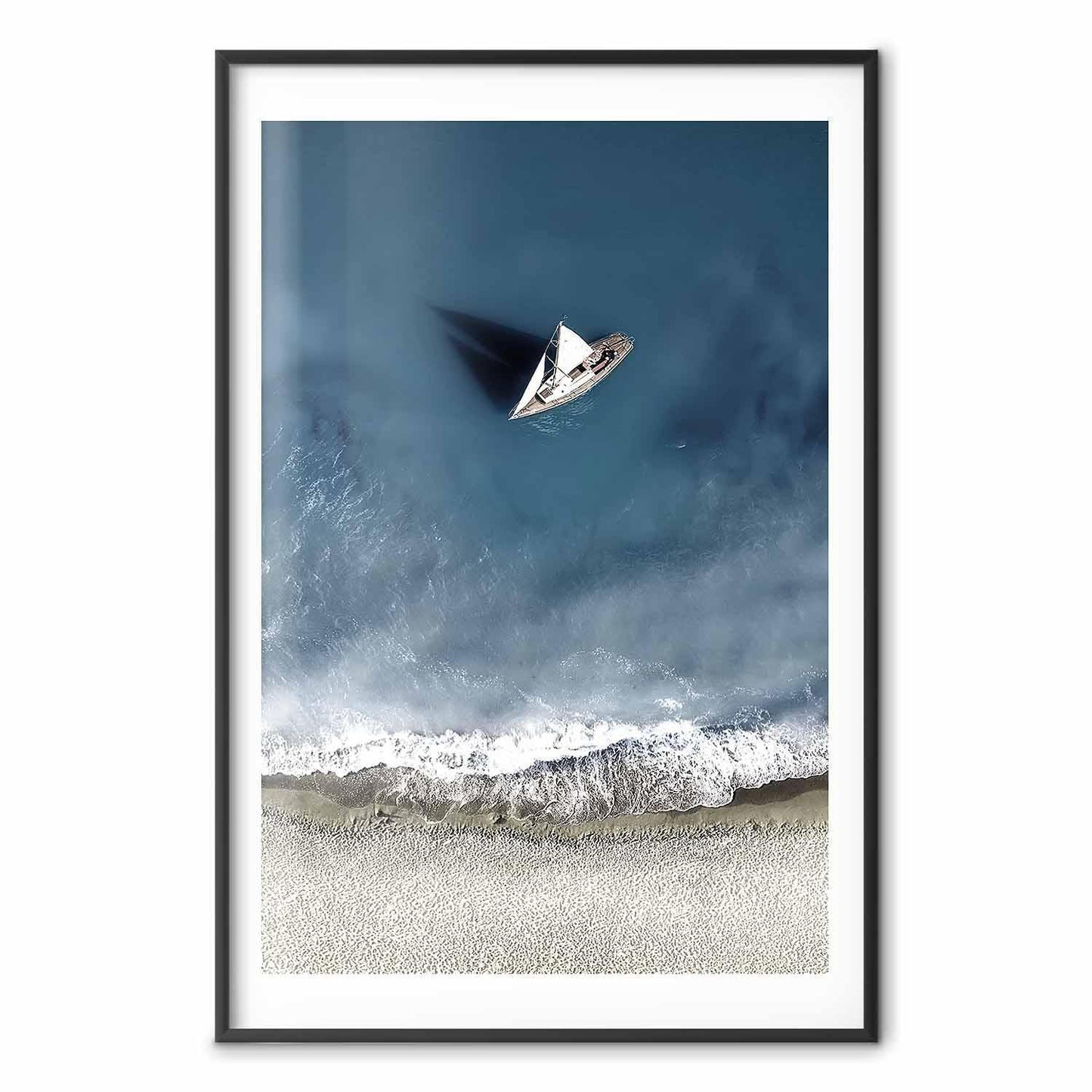 Poster - Yacht on the Sea